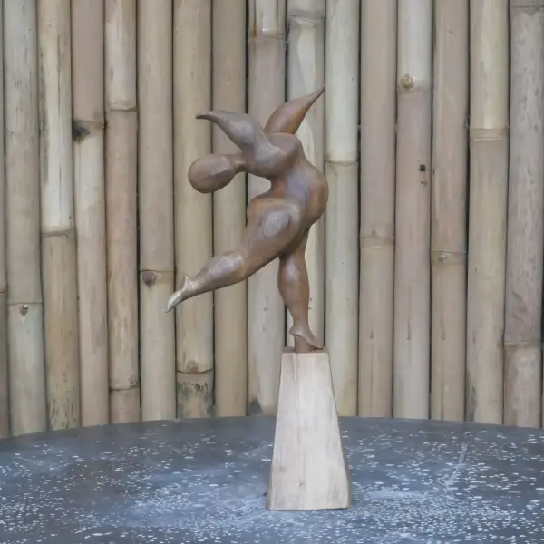 Product image 4 of the product “Fat Lady 40cm (5 models) made from suar wood 40 cm”